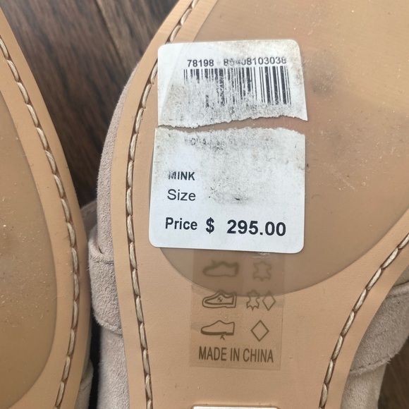 Reiss Women's Suede Buckle Detail Loafers 7.5 - Picture 5 of 12